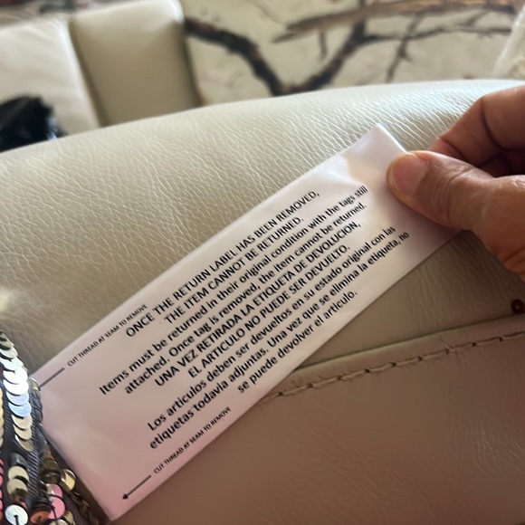 SEQUINED SHORT SLEEVE EVENING GOWN brand new with Macy’s tag size 14 brand new - Picture 5 of 13